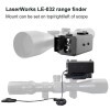 LOGO_Scope mounted range finder - Red dot or red laser