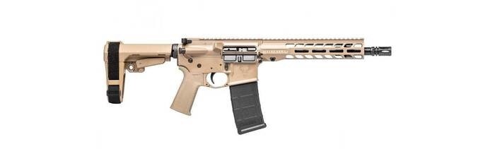 LOGO_STAG 15 TACTICAL 10.5" PISTOL WITH NITRIDE BARREL IN 5.56MM - FDE