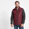 LOGO_BRORA GILET BORDEAUX