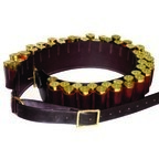 LOGO_Leather Open Loop Cartridge Belt