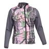 LOGO_HW17006 Women's polyester camouflage printed woven padded hunting jacket and pocket