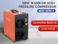 LOGO_MINI MINI-1 High Pressure Air compressor,Auto-stop,DC 12V or AC 110V/220V,4500PSI/30MPA