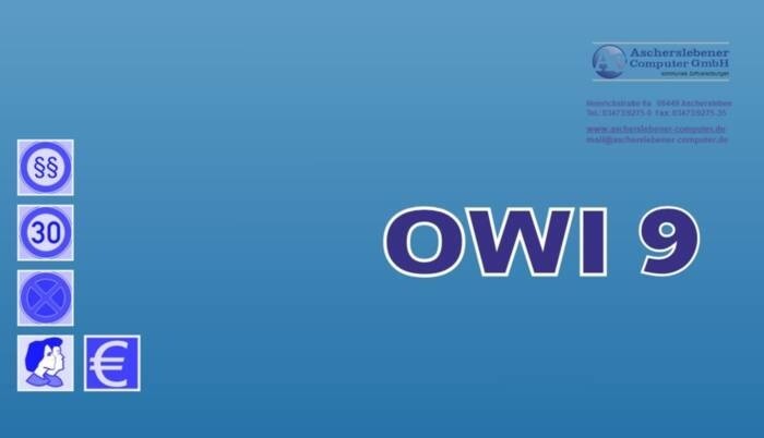 LOGO_OWI 9 - Die effiziente Software für Ordnungs­­widrigkeiten