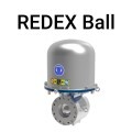 LOGO_REDEX® Ball als Explosionsentkopplungslösung für abrasive Stäube
