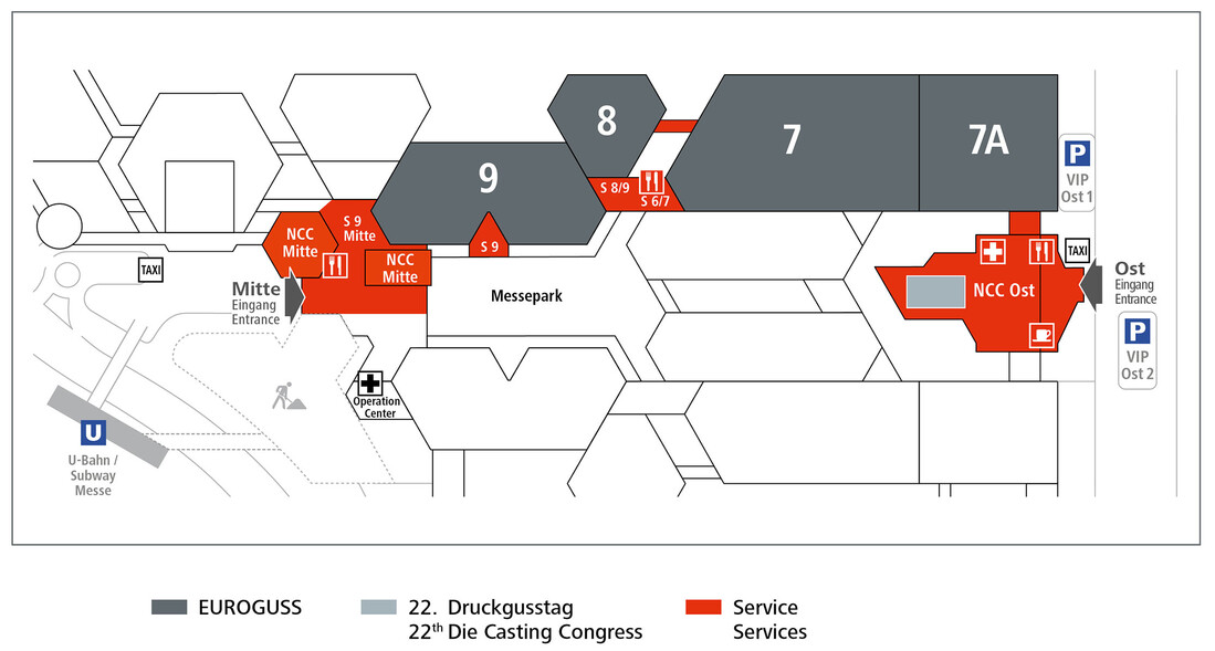 Floor Plan Euroguss
