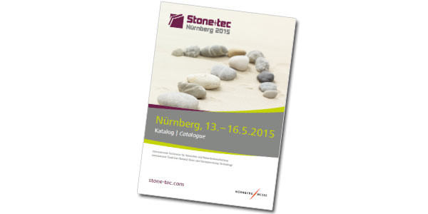 Print Werbung Stone+tec Anzeige im Messekatalog