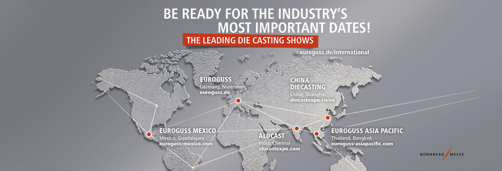 THE LEADING DIE CASTING SHOWS THE LEADING DIE CASTING SHOWS