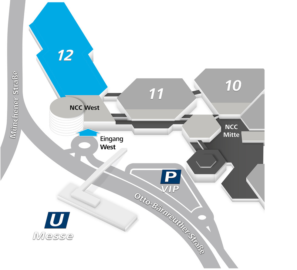 Firmenwagen Expo Hallenplan