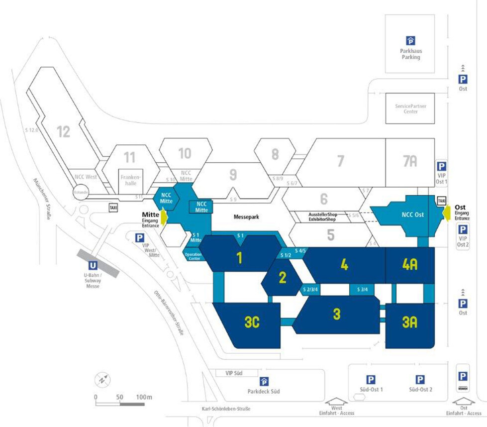 POWTECH floor plan POWTECH floor plan