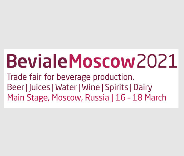Logo Beviale Moscow 2021 (English)