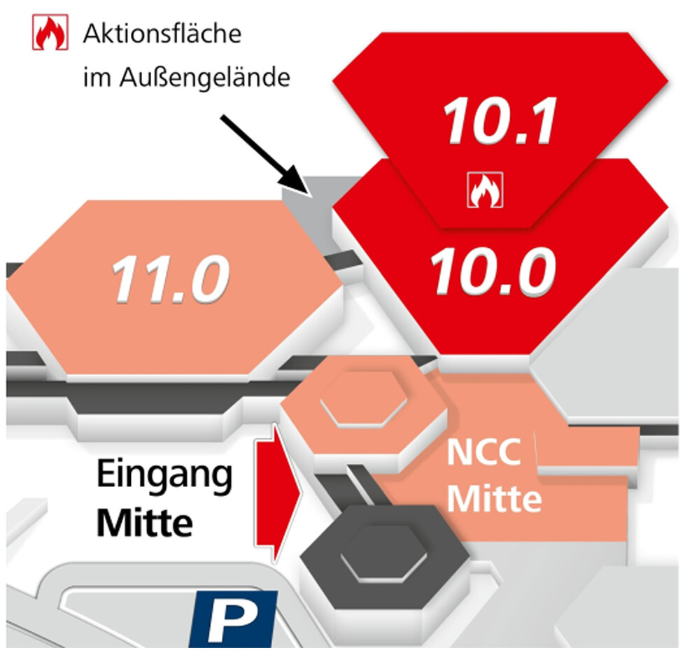 FeuerTrutz Hallenplan FeuerTrutz Hallenplan