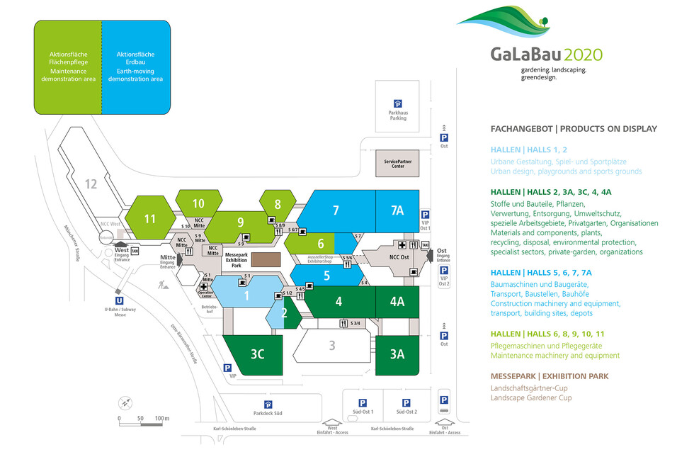 GaLaBau Hallenplan GaLaBau Hallenplan