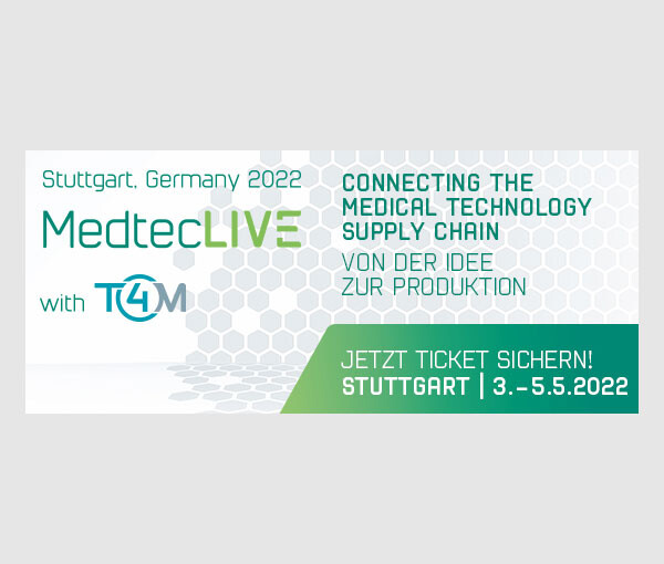 Onlinebanner statisch MedtecLIVE with T4M 2022