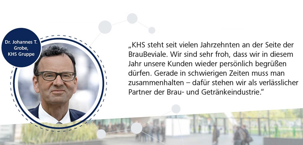 Testimonial von Sponsor KHS Testimonial von Sponsor KHS