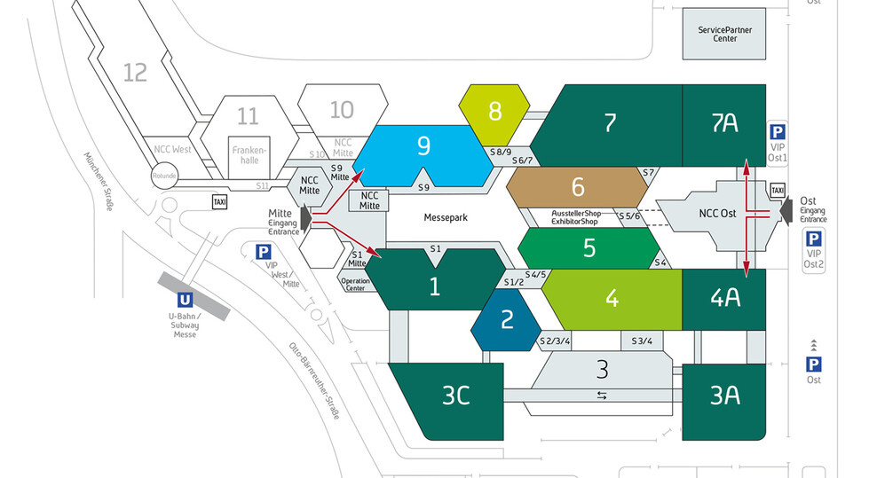 Floor plan IWA OutdoorClassics