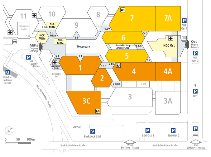 FACHPACK floor plan FACHPACK floor plan
