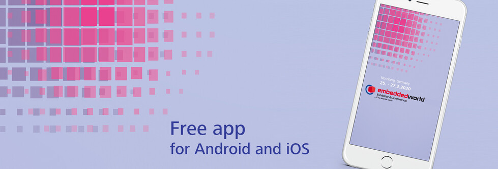 Special exhibition App for Download Smartphone app for the embedded world