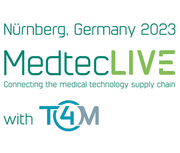 Logo MedtecLIVE with T4M 2023 (vertikal)