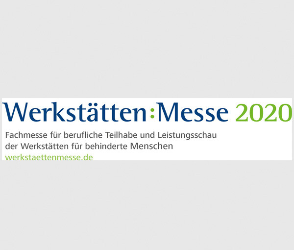 Logo (mit Untertitel) Werkstätten:Messe 2020