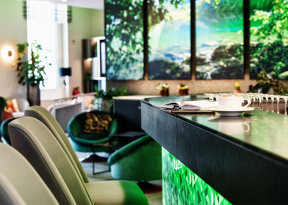 Leonardo Royal Hotel Nürnberg © Thomas Linkel Fotodesign Hotellobby des Leonardo Royal Hotel Nürnberg
