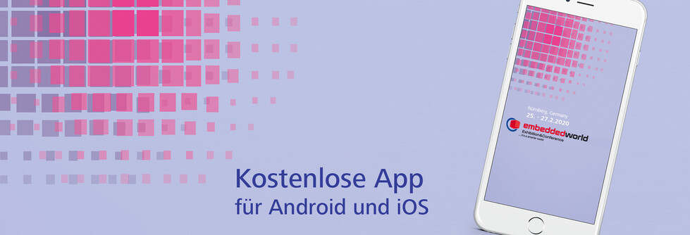 Für Ihr Smartphone Die kostenlose App der embedded world