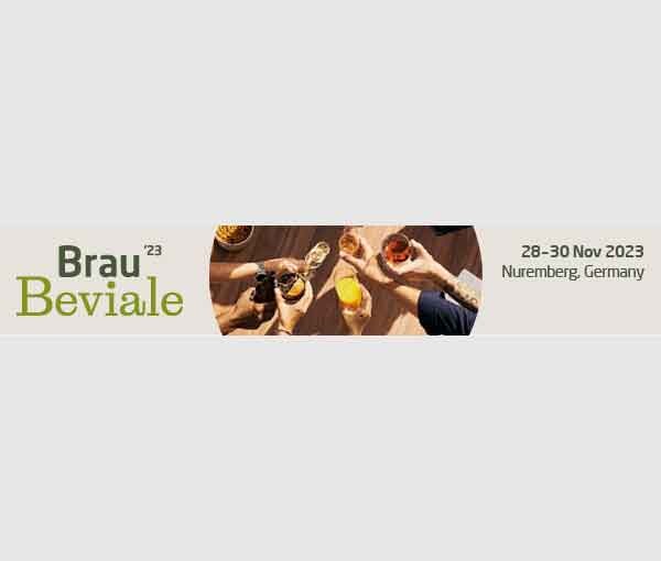 Banner BrauBeviale 2023 Englisch 600x100px