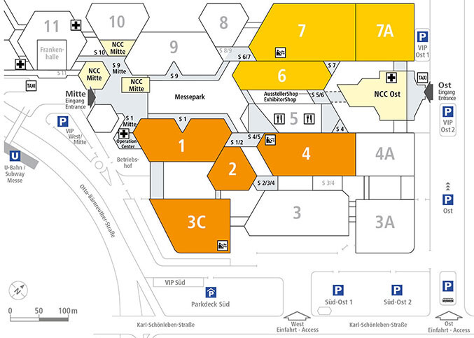 FACHPACK Hallenplan FACHPACK Hallenplan