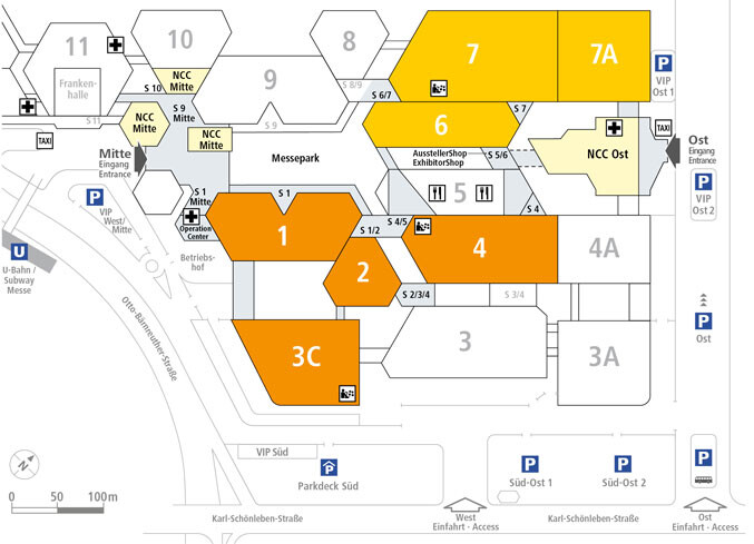 FACHPACK Hallenplan FACHPACK Hallenplan