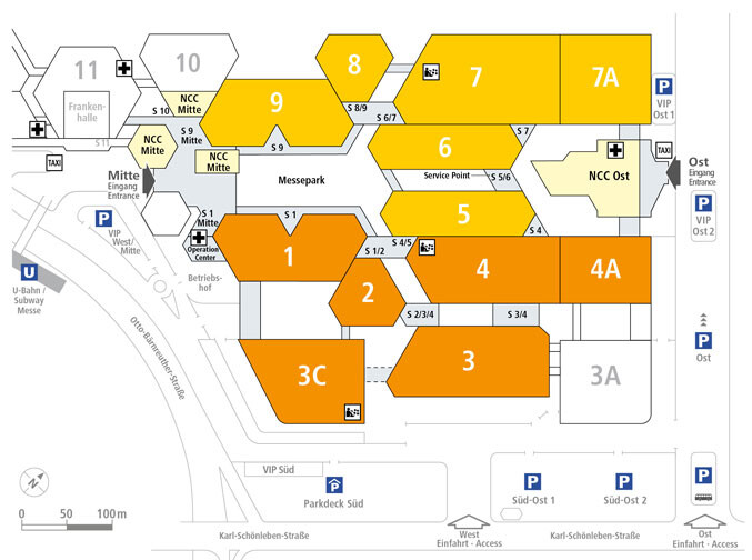 FACHPACK Hallenplan FACHPACK Hallenplan