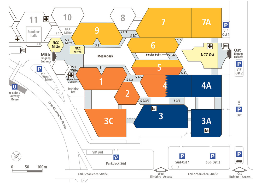 POWTECH floor plan POWTECH floor plan