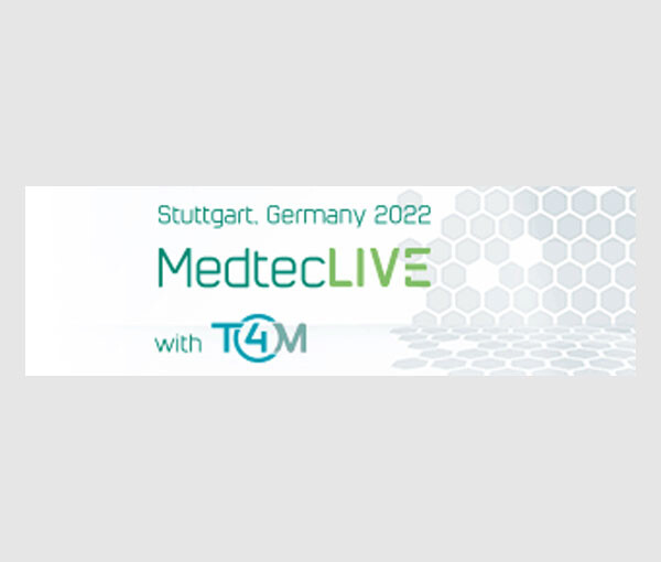 Onlinebanner animiert MedtecLIVE with T4M 2022