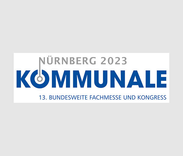 Logo KOMMUNALE 2023 (mit Untertitel)