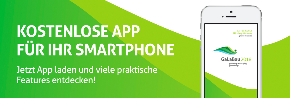 GaLaBau-App für Ihr Smartphone Smartphone mit GaLaBau-App