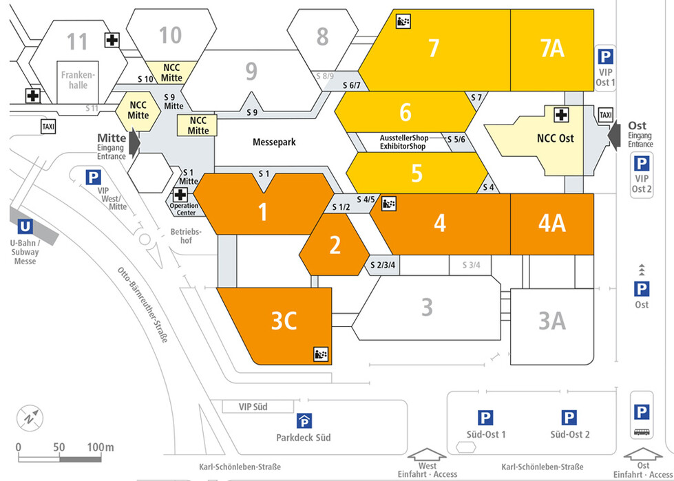 FACHPACK floor plan FACHPACK floor plan