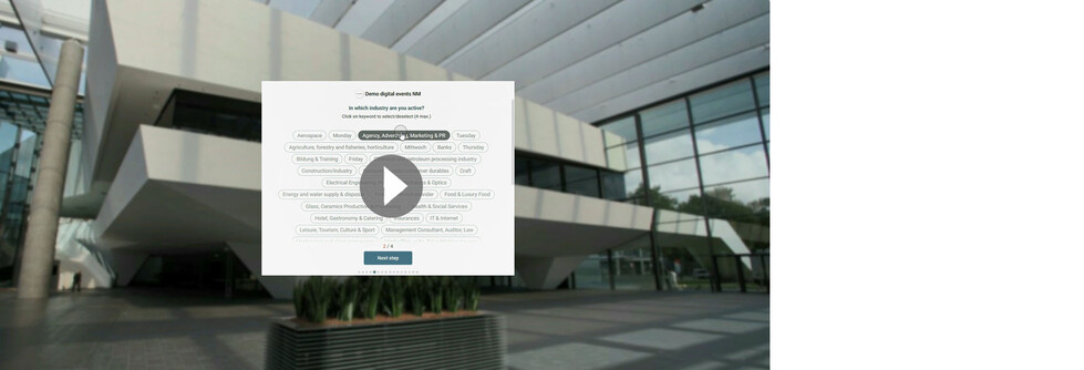 Video Tutorial Onboarding für Aussteller Video Tutorial Onboarding für Aussteller
