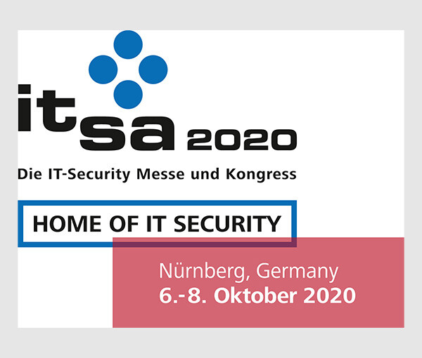 Logo mit Claim und Datum it-sa 2020