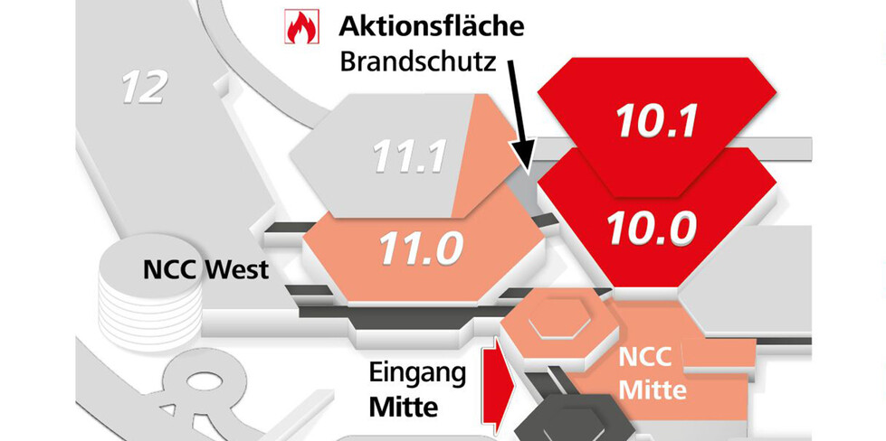 FeuerTRUTZ Hallenplan FeuerTRUTZ Hallenplan