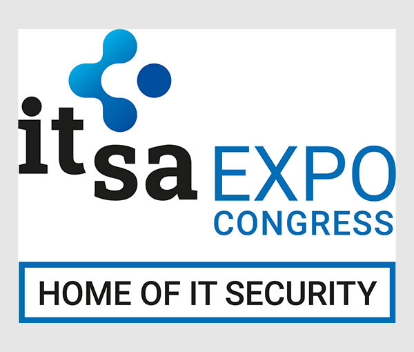 Logo it-sa Expo and Congress with claim