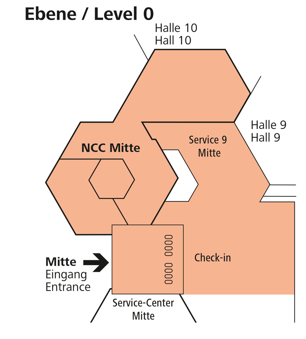 Floorplan level zero Floor zero at the European Heat Pump Summit