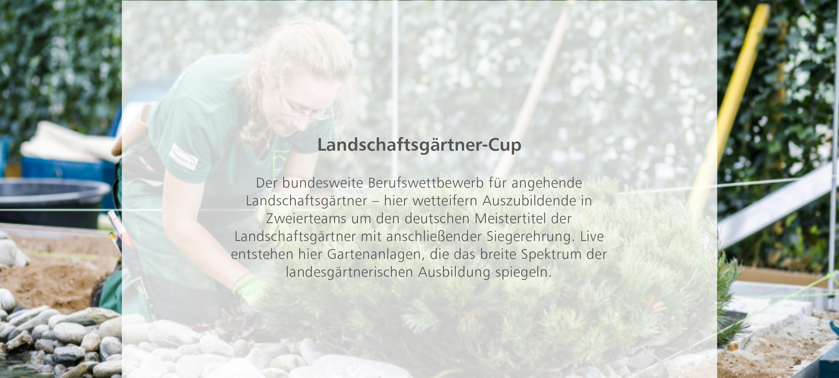 Landschaftsgärtner-Cup