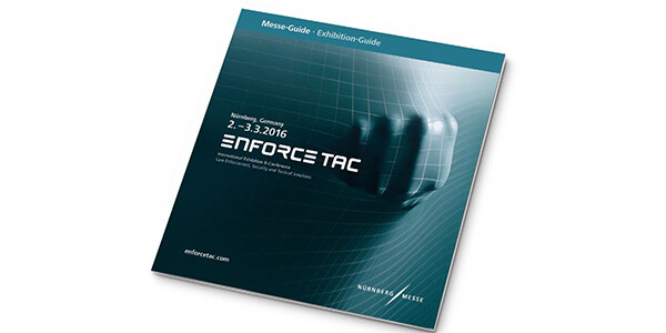 Print Advertising Enforce Tac Advertisement in the Exhibition Catalog