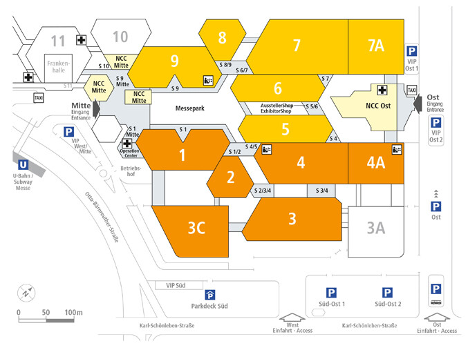 FACHPACK Hallenplan FACHPACK Hallenplan